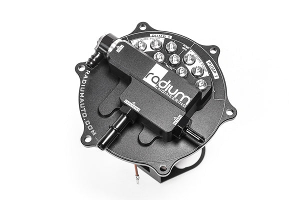 Radium Fuel Pump Hanger - Mitsubishi Evo 7-9 (Pump Model: Walbro F90000267/274/285/295)