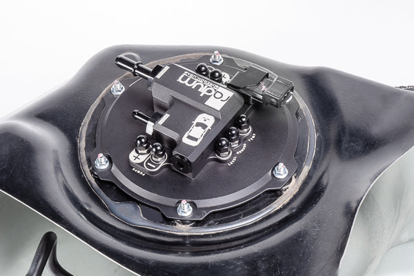Radium Fuel Pump Hanger - Mitsubishi Evo X (Pump Model: Walbro F90000267/274/285/295)