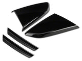 MP CONCEPTS | Quarter Window Scoops - Gloss Black - ModsDirect