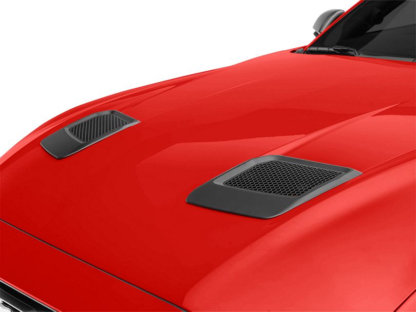 MP CONCEPTS | Hood Vents - Matte Black (FN) - ModsDirect