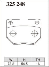 DIXCEL Rear Brake Pads – Subaru WRX (GDA/GDB) / Nissan Skyline (R32/R33/R34)