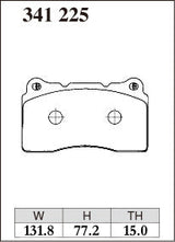 Dixcel Front Brake Pads – Honda Civic Type R (FK8 / FL5)