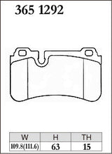 Dixcel Rear Brake Pads - Subaru WRX STI S206 / S207 (VAB)