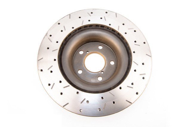 DBA | 4650XS 4000 Series Cross Drilled Slotted Front Rotors PAIR - ModsDirect