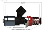 Injector Dynamics ID2600-XDS Direct Fit Injectors Set of 6- Subaru EG33/EZ30 6 Cyl Engine