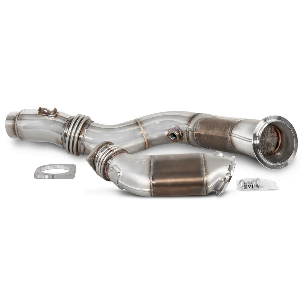 Wagner Tuning Downpipe-Kit BMW M2/M3/M4 F80/82/83/87 200CPSI EU6 - ModsDirect