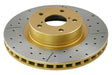 DBA | 650X Street Cross Drilled Slotted Front Rotors PAIR - ModsDirect