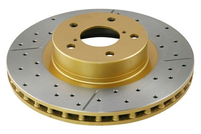 DBA | 650X Street Cross Drilled Slotted Front Rotors PAIR - ModsDirect