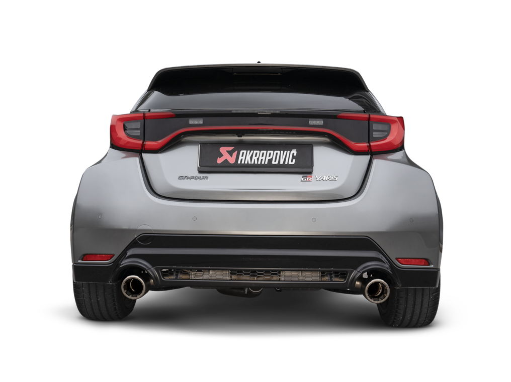 Akrapovic Slip-On Race Line (Titanium) for Toyota GR Yaris Gen2 (Facelift)
