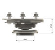 Millway Camber caster plates adjustable BMW E24 E28 E30 E34 (For racing suspension with 60mm spring plate)