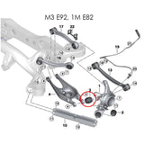 Millway Excentric control arm bushing BMW M3E9x 1ME82 M2 M3 M4 F/G-series