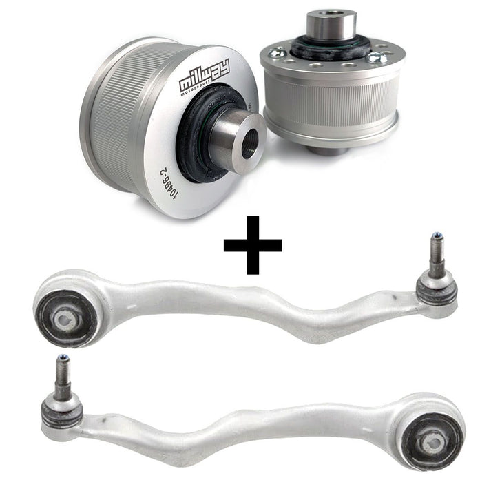 Millway Front Tension Strut / Thrust Arms with Street bushings BMW F20 F30 2wd Lemförder