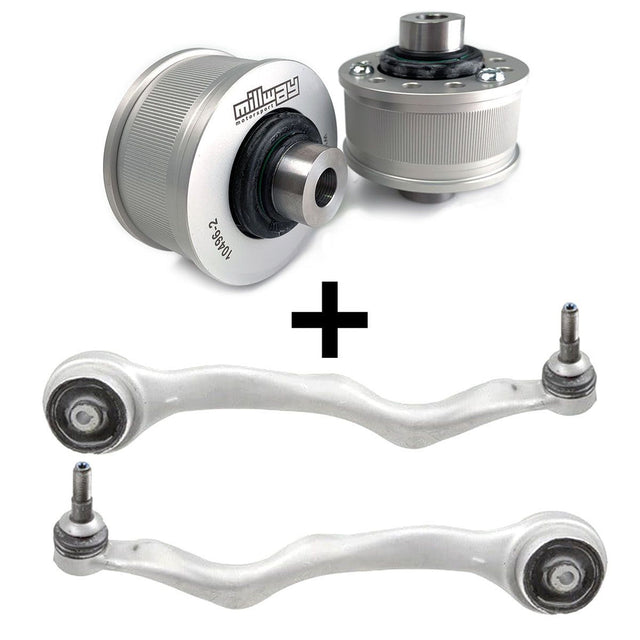 Millway Front Tension Strut / Thrust Arms with Street bushings BMW F20 F30 xDrive Lemförder