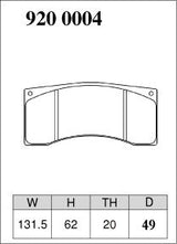 Dixcel Brake Pads - Alcon CAR49 / TA4+ / CRB343 / CRB332 / CAR23 - 20mm