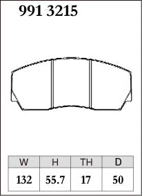 Dixcel Brake Pads – Brembo Pista 4-Piston / AP Racing CP3307 / CP3720 / CP5000 / CP5040 / CP5200