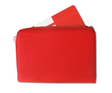 Akrapovic Leather Zip Notebook - Red S - ModsDirect