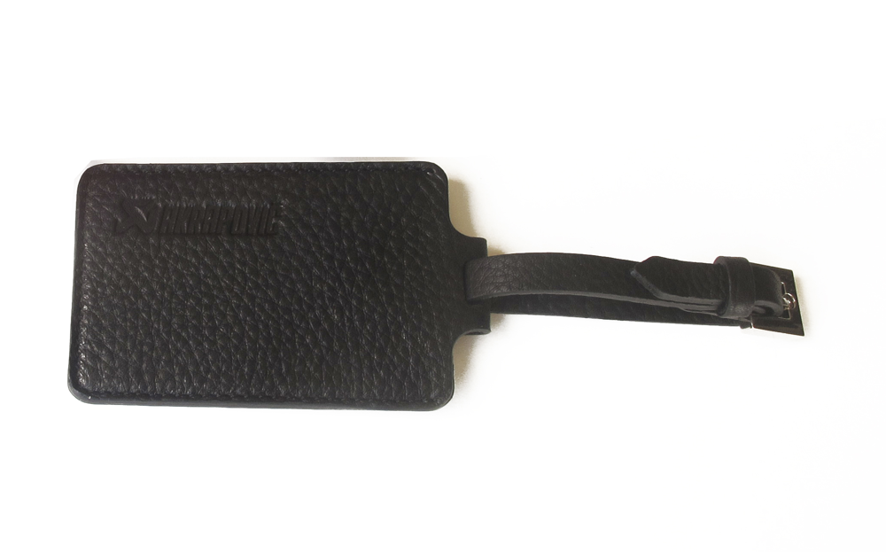 Akrapovic Travel Luggage Tag - Black - ModsDirect
