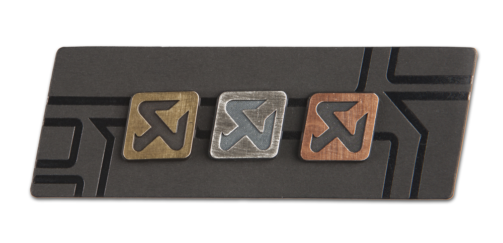 Akrapovic Copper/Silver/Brass Pin Set - Large - ModsDirect