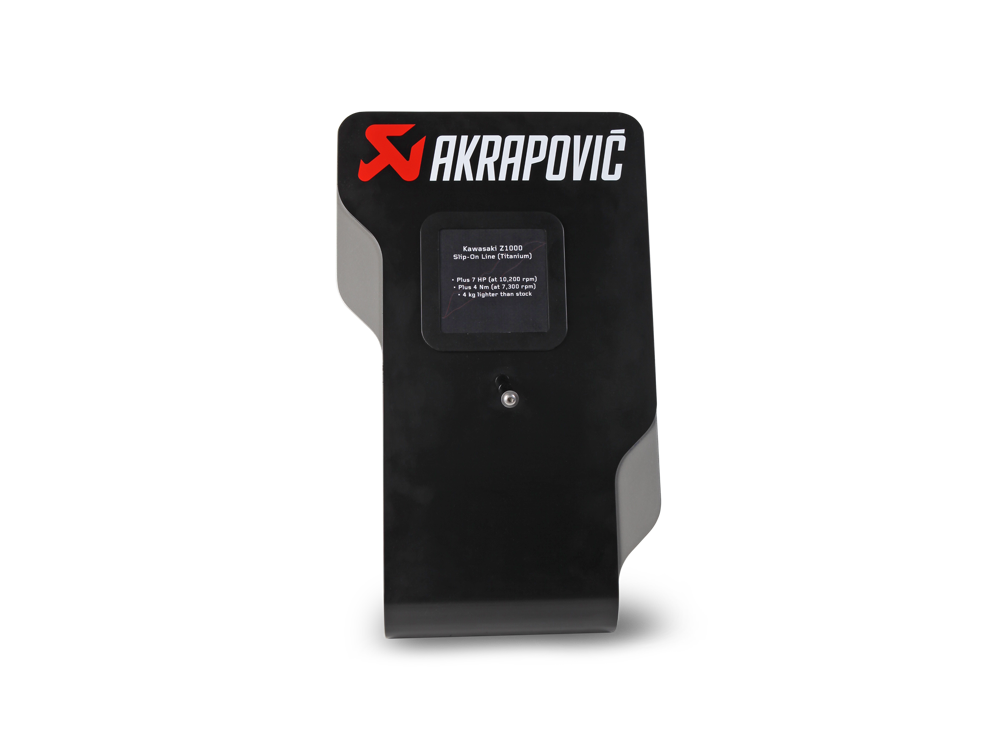 Akrapovic Counter Display - ModsDirect