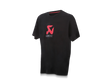 Akrapovic Mens T-shirt - Logo - Black 3XL - ModsDirect