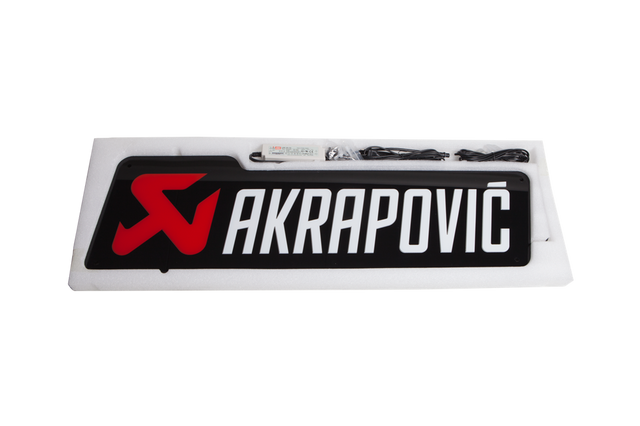 Akrapovic LED Advertising Board - ModsDirect