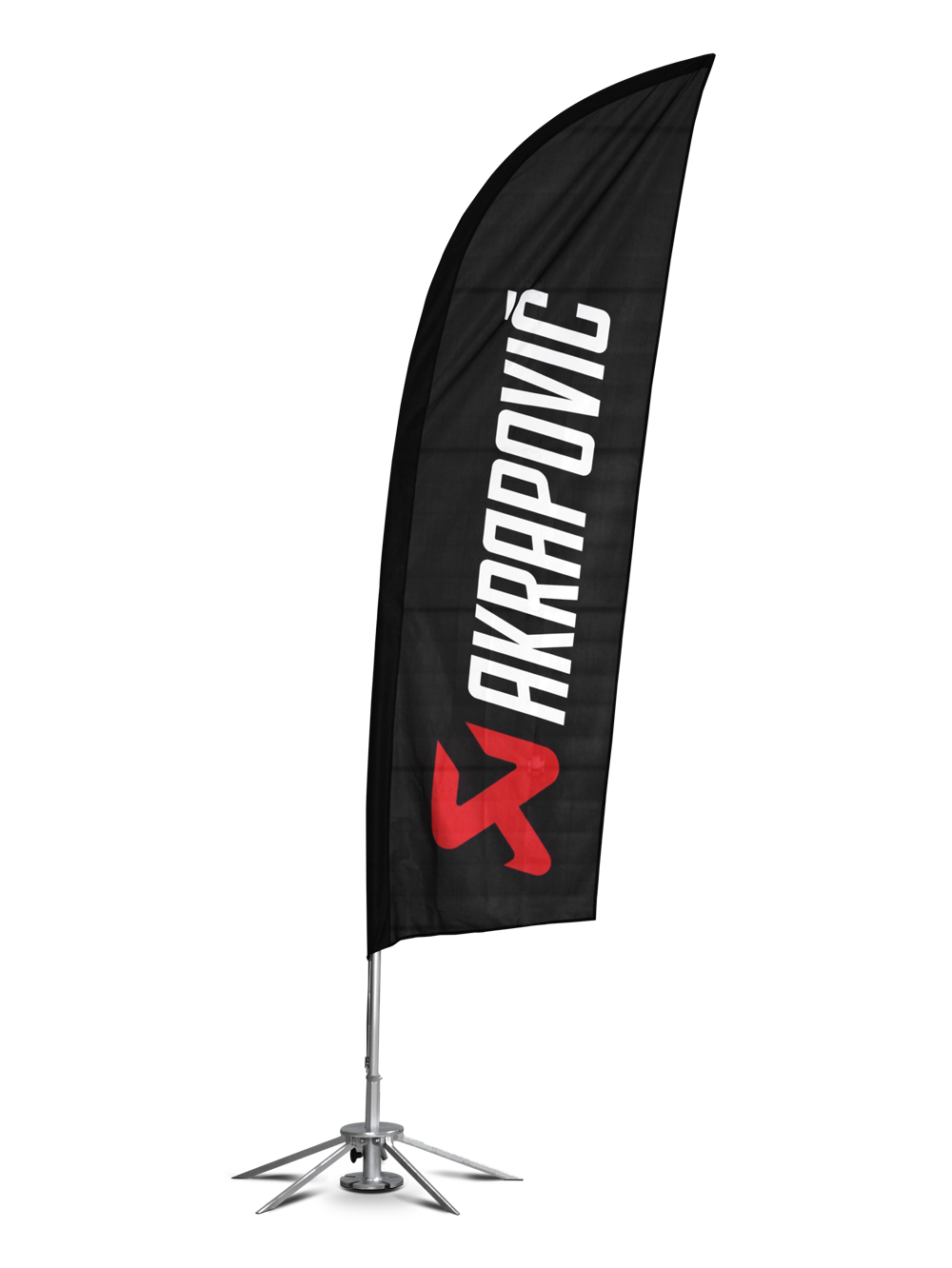 Akrapovic Self-standing flag Set with tent flag kit - ModsDirect