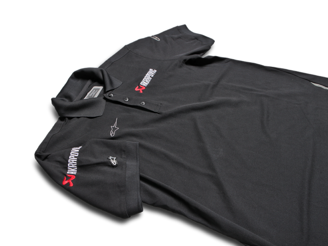 Akrapovic Mens Alpinestars Poloshirt - XS - ModsDirect