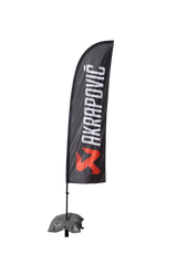 Akrapovic Self standing beach Flag Set - Small - ModsDirect