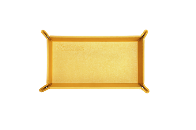 Akrapovic Leather Desk Valet - Yellow - ModsDirect