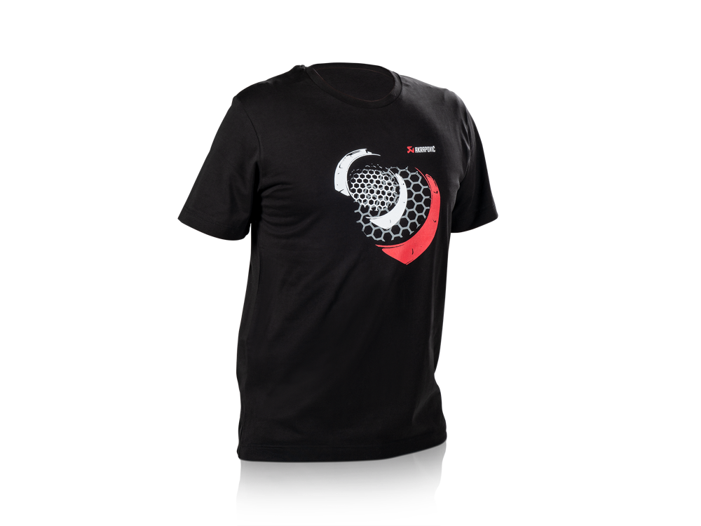 Akrapovic Mens T-Shirt - Mesh - Black XL - ModsDirect