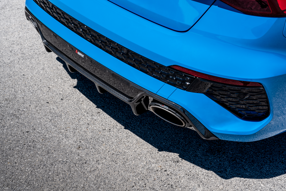 Akrapovic Rear Carbon Fibre Diffuser - Gloss for Audi 8Y RS3 - ModsDirect