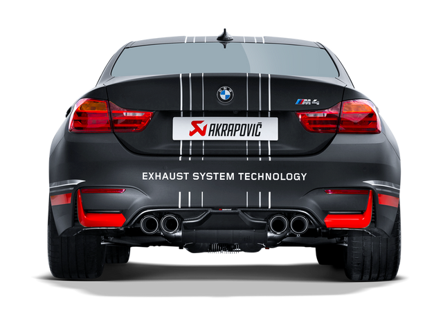 Akrapovic Rear Carbon Fibre Diffuser - Matte for M3/M4 (F8X) - ModsDirect