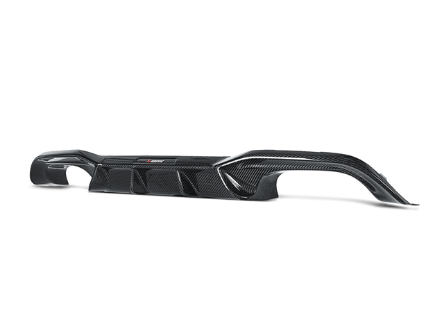 Akrapovic Rear Carbon Fibre Diffuser - Gloss for M2 (F87) - ModsDirect