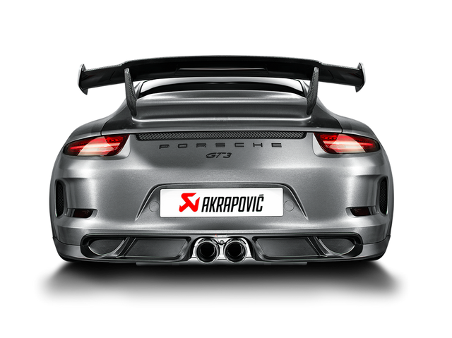 Akrapovic Rear Carbon Fibre Diffuser for Porsche 911 GT3 (991) - ModsDirect