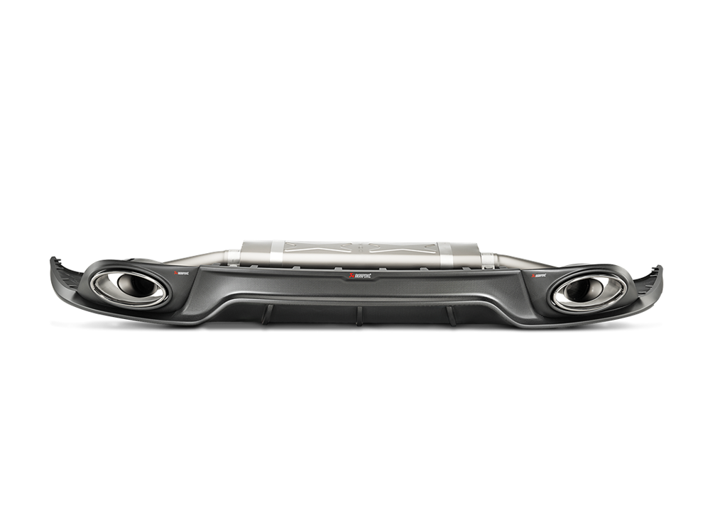 Akrapovic Rear Carbon Fibre Diffuser for Porsche 911 Turbo/Turbo S (991) - ModsDirect