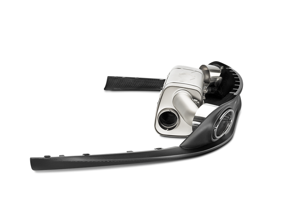Akrapovic Rear Carbon Fibre Diffuser for Porsche 911 Turbo/Turbo S (991) - ModsDirect
