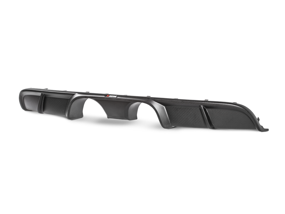 Akrapovic Rear Carbon Fibre Diffuser - Matte for 991.2 Carrera - ModsDirect