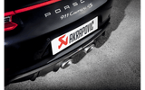 Akrapovic Rear Carbon Fibre Diffuser - Matte for 991.2 Carrera - ModsDirect