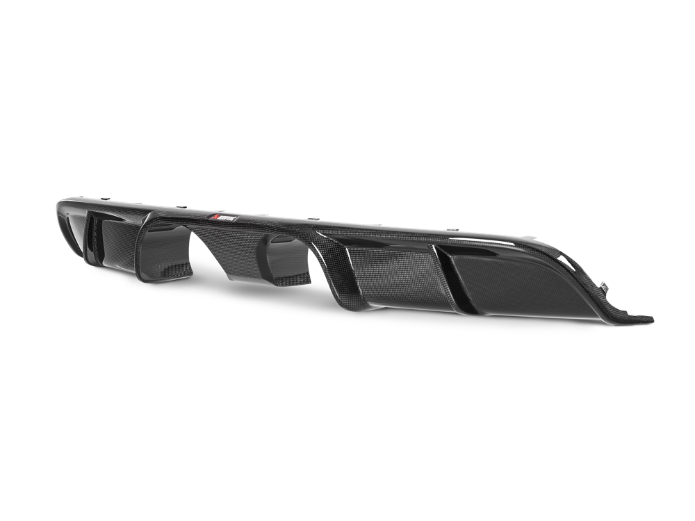 Akrapovic Rear Carbon Fibre Diffuser - Gloss for 991.2 Carrera - ModsDirect