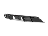 Akrapovic Rear Carbon Fibre Diffuser - Gloss for 991.2 Carrera - ModsDirect