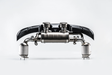 Akrapovic Rear Carbon Fibre Diffuser - Gloss for 991.2 Carrera - ModsDirect