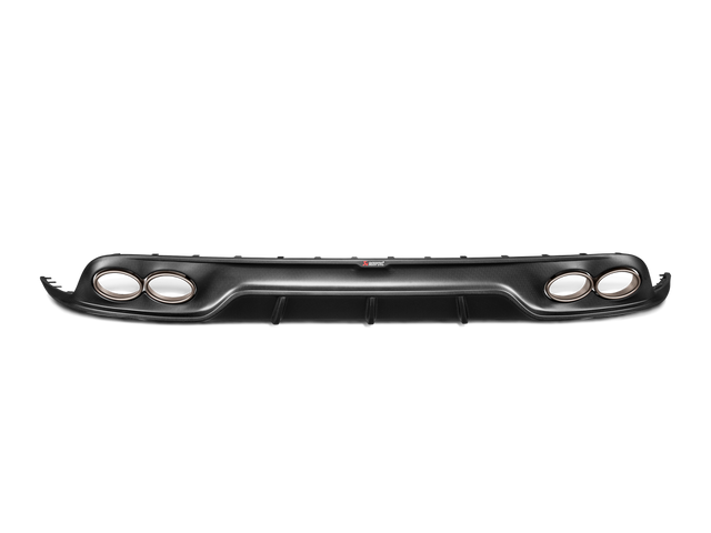 Akrapovic Rear Carbon Fibre Diffuser - Matte for Porsche 991.2 Turbo / Turbo S - ModsDirect