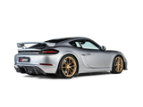 Akrapovic Rear Carbon Fibre Diffuser - Matte for Porsche 718 Cayman - ModsDirect