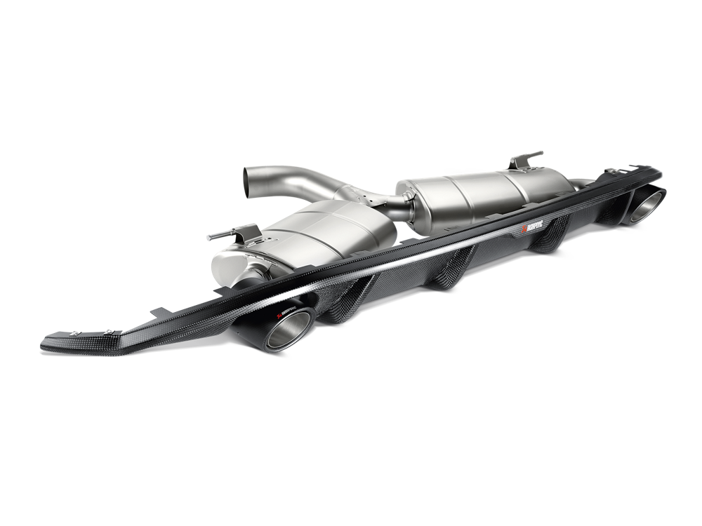 Akrapovic Rear Carbon Fibre Diffuser for MK7 GTI - ModsDirect