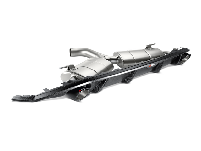 Akrapovic Rear Carbon Fibre Diffuser for MK7 GTI - ModsDirect