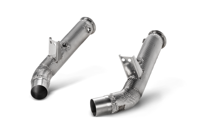 Akrapovic Downpipe Set w/o Cat - Alfa Romeo Giulia Quadrifoglio - ModsDirect