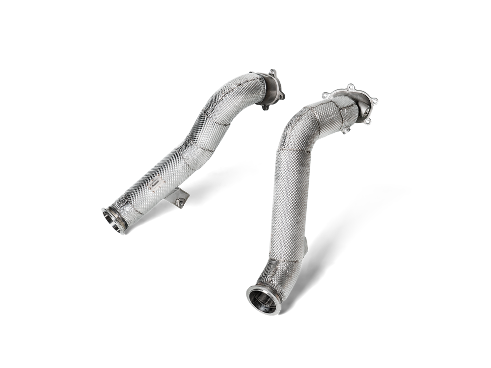 Akrapovic Downpipe Set (SS) for Audi RS6 Avant (C7) - ModsDirect