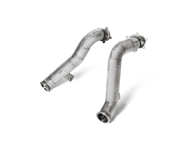 Akrapovic Downpipe Set (SS) for Audi RS6 Avant (C7) - ModsDirect