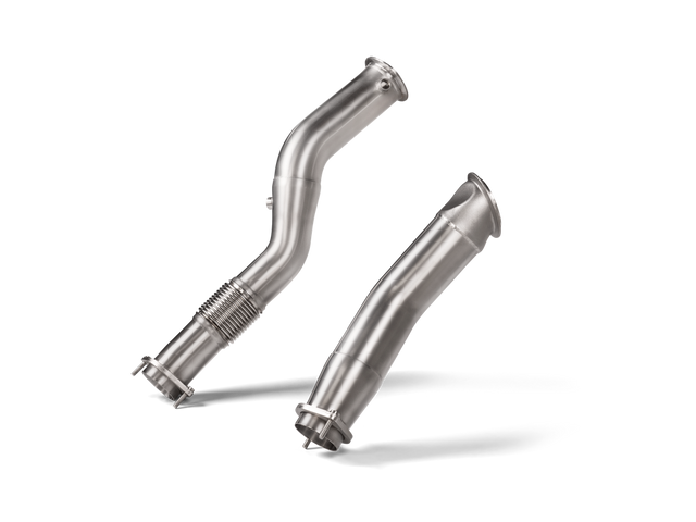 Akrapovic Downpipe w/o Cat (SS) for BMW G8X M3/M4 - ModsDirect