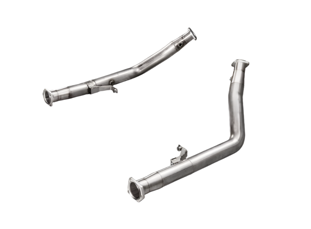Akrapovic Downpipe Set w/o Cat (SS) for Mercedes W463 G63 - ModsDirect